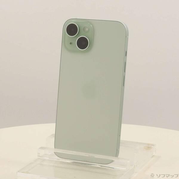 〔中古〕Apple(アップル) iPhone15 128GB グリーン MTMM3J／A SIMフリー〔348-ud〕 | 