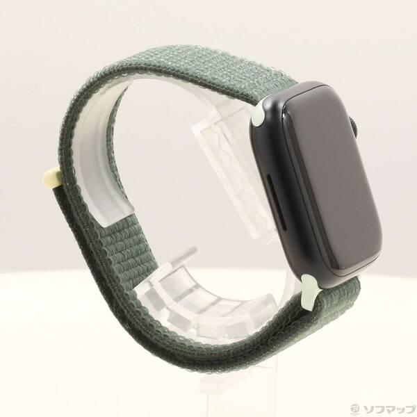 〔中古〕Apple(アップル) Apple Watch Series 9 GPS 41mm ミッドナイトアルミニウムケース サイプレススポーツループ〔348-ud〕 |  | 03