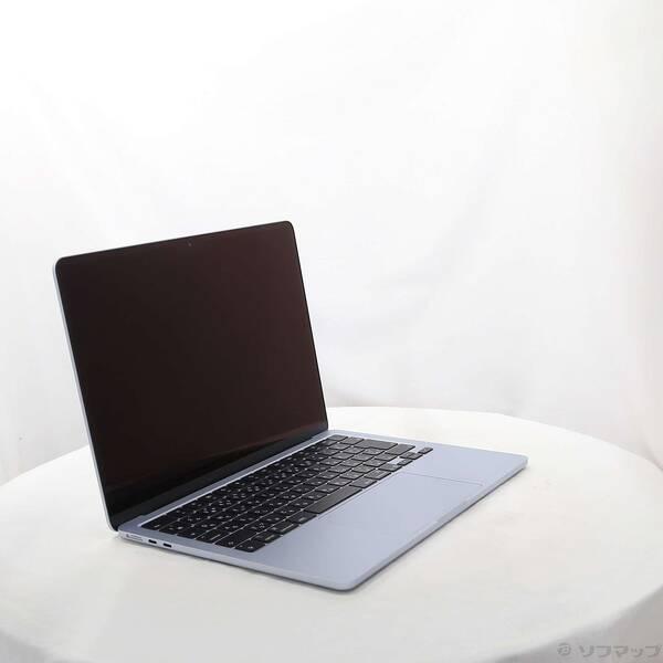 〔中古〕Apple(アップル) MacBook Air 13.6-inch Early-2025 MC6T4J／A Apple M4 10コアCPU_8コアGPU 16GB SSD256GB スカイブルー 〔26.3 Tahoe〕〔196-ud〕 |  | 03