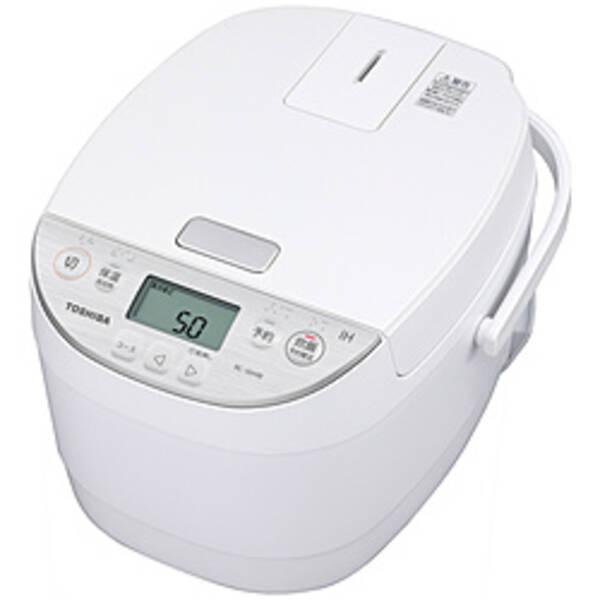 〔中古〕TOSHIBA(東芝) 〔展示品〕 炊飯器 ホワイト RC-10HW(W) ［5.5合 ／IH］〔198-ud〕 | 