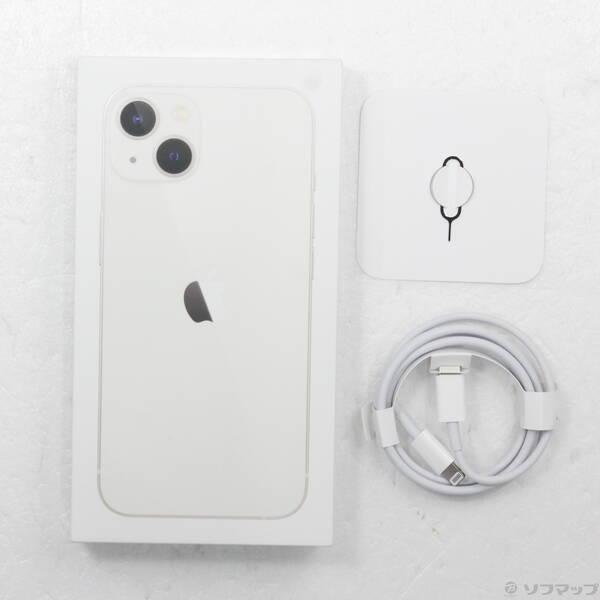 〔中古〕Apple(アップル) iPhone13 128GB スターライト MLND3J／A SIMフリー〔247-ud〕 |  | 04