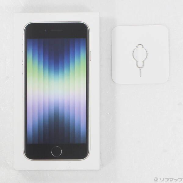 〔中古〕Apple(アップル) iPhone SE 第3世代 64GB スターライト MMYD3J／A SIMフリー〔368-ud〕 |  | 04