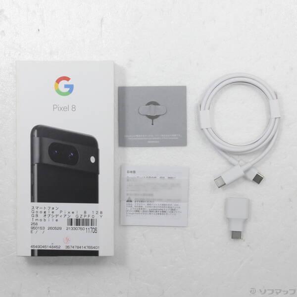 中古〕ワイモバイル Google Pixel 8 128GB オブシディアン GZPF0 Y