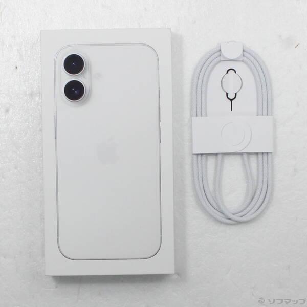 〔中古〕Apple(アップル) iPhone16 128GB ホワイト MYDR3J／A SIMフリー〔196-ud〕 |  | 04