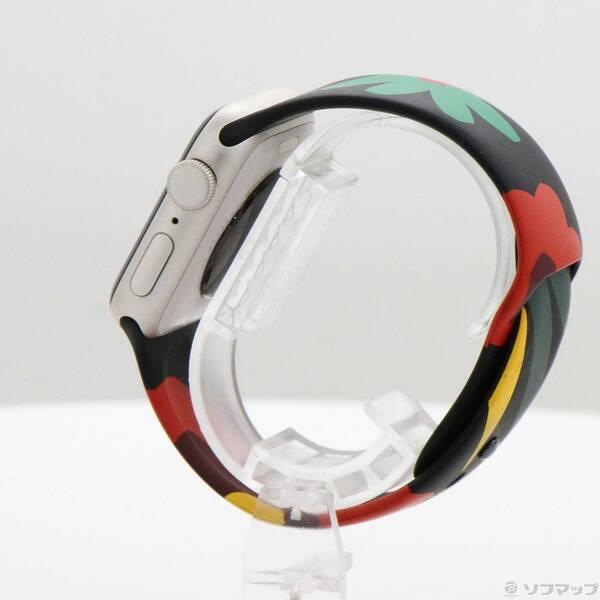 〔中古〕Apple(アップル) Apple Watch SE 第2世代 GPS 40mm スターライトアルミニウムケース Black Unityスポーツバンド ユニティブルーム〔348-ud〕 |  | 01