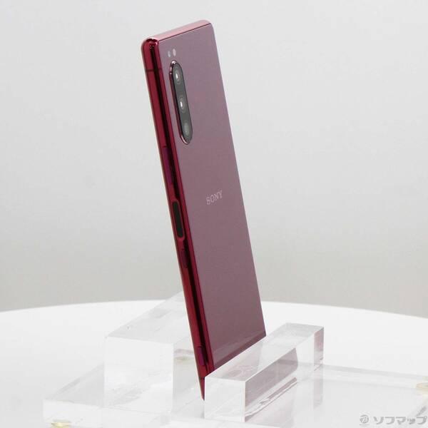 〔中古〕SONY(ソニー) Xperia 5 64GB レッド SOV41 auロック解除SIMフリー〔371-ud〕 |  | 03