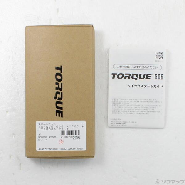 〔中古〕KYOCERA(京セラ) TORQUE G06 128GB ブラック KYG03 au SIMフリー〔377-ud〕 |  | 04