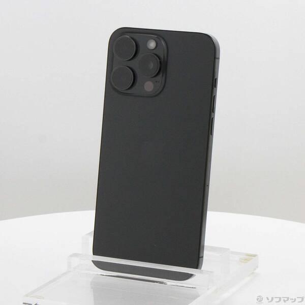 〔中古〕Apple(アップル) iPhone15 Pro Max 256GB ブラックチタニウム MU6P3J／A SIMフリー〔305-ud〕 | 