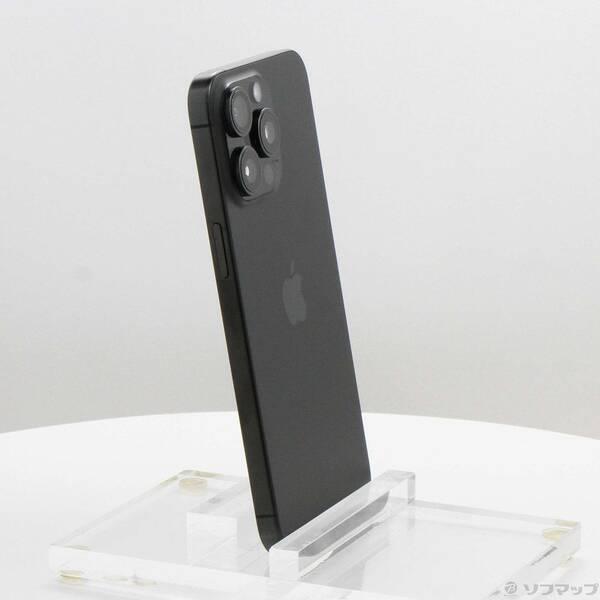 〔中古〕Apple(アップル) iPhone15 Pro Max 256GB ブラックチタニウム MU6P3J／A SIMフリー〔305-ud〕 |  | 03