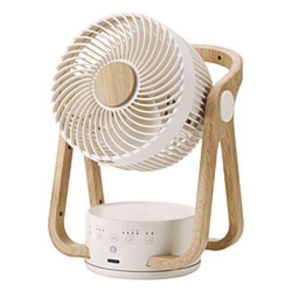 〔中古〕スリーアップ 〔展示品〕 WOOD STYLE 節電センサー付 DCサーキュレーター アイボリー CF-T2314IV ［DCモーター搭載 ／リモコン付き］〔276-ud〕 | 