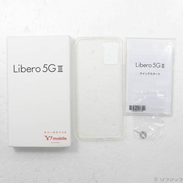 中古〕ワイモバイル Libero 5G III 64GB ホワイト ZESBY2 Y!mobile SIM