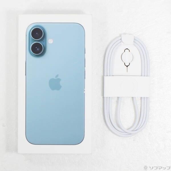 〔中古〕Apple(アップル) iPhone16 128GB ティール MYDV3J／A SIMフリー〔305-ud〕 |  | 04