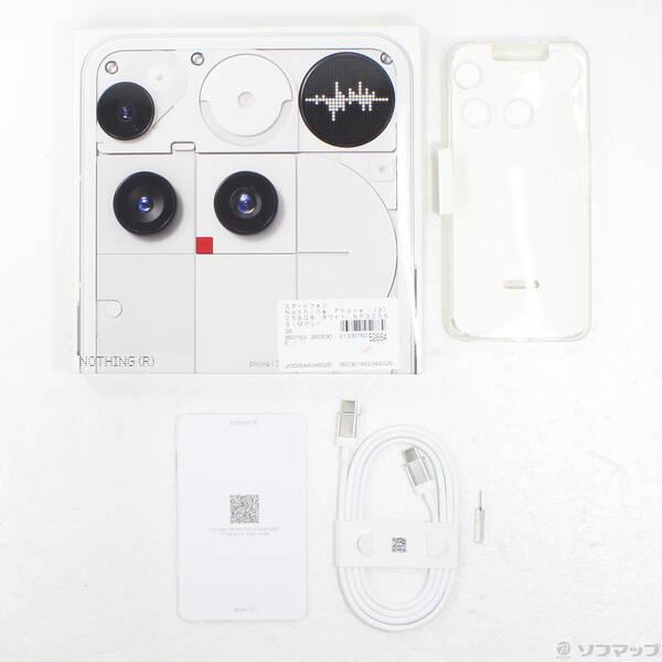 中古〕Nothing（ナッシング） Nothing Phone (3) 256GB ホワイト