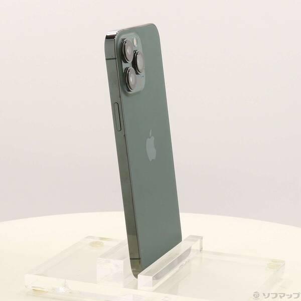 〔中古〕Apple(アップル) iPhone13 Pro Max 256GB アルパイングリーン MNCV3J／A SIMフリー〔276-ud〕 |  | 03