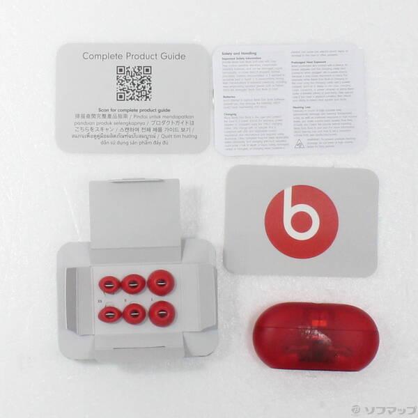中古〕Beats by Dr. Dre Beats Solo Buds トランスペアレントレッド
