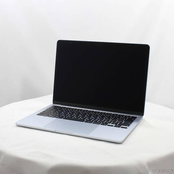 〔中古〕Apple(アップル) MacBook Air 13.6-inch Early-2025 MC6T4J／A Apple M4 10コアCPU_8コアGPU 16GB SSD256GB スカイブルー 〔26.3 Tahoe〕〔269-ud〕 | 