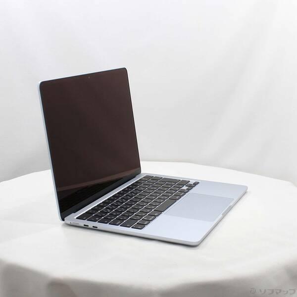 〔中古〕Apple(アップル) MacBook Air 13.6-inch Early-2025 MC6T4J／A Apple M4 10コアCPU_8コアGPU 16GB SSD256GB スカイブルー 〔26.3 Tahoe〕〔269-ud〕 |  | 03