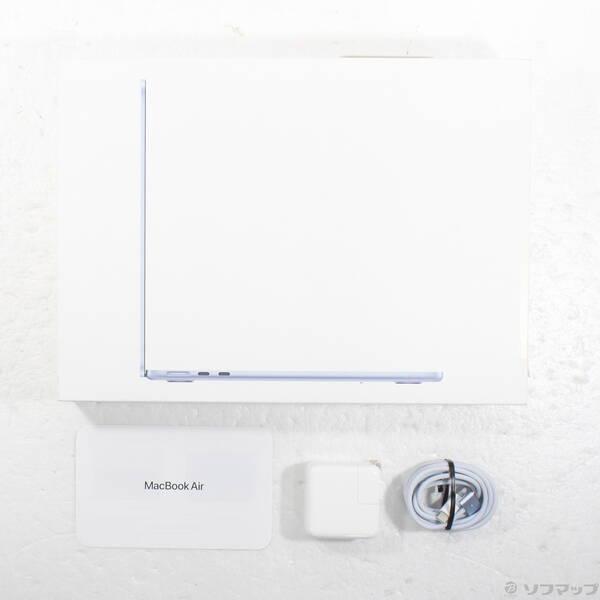 〔中古〕Apple(アップル) MacBook Air 13.6-inch Early-2025 MC6T4J／A Apple M4 10コアCPU_8コアGPU 16GB SSD256GB スカイブルー 〔26.3 Tahoe〕〔269-ud〕 |  | 04
