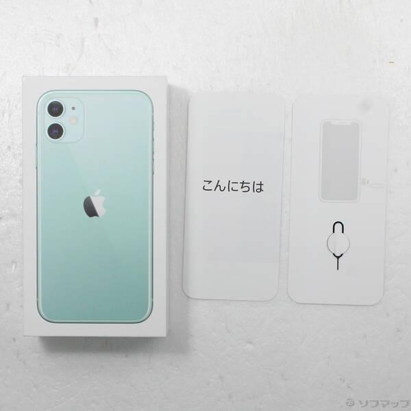 〔中古〕Apple(アップル) iPhone11 64GB グリーン MWLY2J／A SIMフリー〔352-ud〕 |  | 04