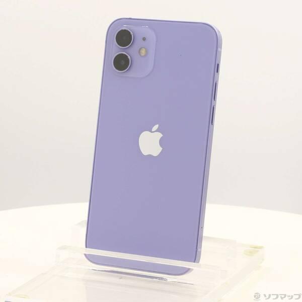 〔中古〕Apple(アップル) iPhone12 64GB パープル MJNH3J／A SIMフリー〔349-ud〕 | 