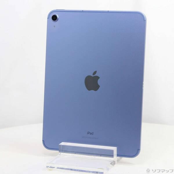 〔中古〕Apple(アップル) iPad 第10世代 64GB ブルー MQ6K3J／A SIMフリー〔262-ud〕 | 