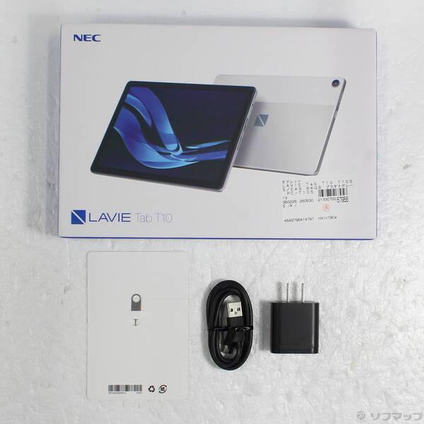 中古〕NEC(エヌイーシー) LAVIE Tab T10 T1055／EAS 64GB プラチナ