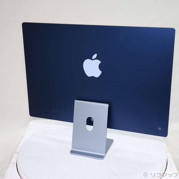 〔中古〕Apple(アップル) iMac 24-inch Late-2023 MQRR3J／A Apple M3 8コアCPU_10コアGPU 24GB SSD1TB ブルー 〔26.3 Tahoe〕〔262-ud〕 |  | 02
