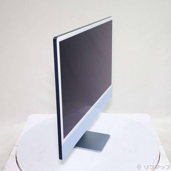 〔中古〕Apple(アップル) iMac 24-inch Late-2023 MQRR3J／A Apple M3 8コアCPU_10コアGPU 24GB SSD1TB ブルー 〔26.3 Tahoe〕〔262-ud〕 |  | 03
