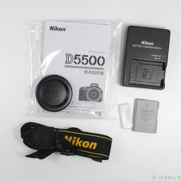 〔中古〕Nikon(ニコン) NIKON D5500 ボディ ブラック〔348-ud〕 |  | 05