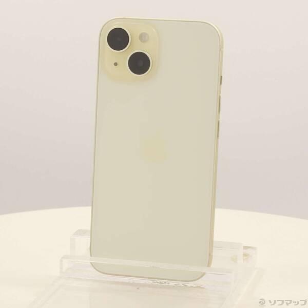 〔中古〕Apple(アップル) iPhone15 256GB イエロー MTMQ3J／A SIMフリー〔297-ud〕 | 