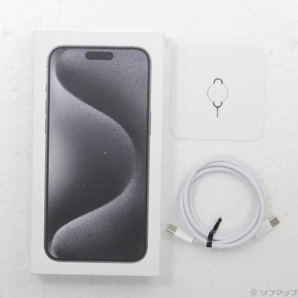 〔中古〕Apple(アップル) iPhone15 Pro Max 256GB ブラックチタニウム MU6P3J／A SIMフリー〔247-ud〕 |  | 04