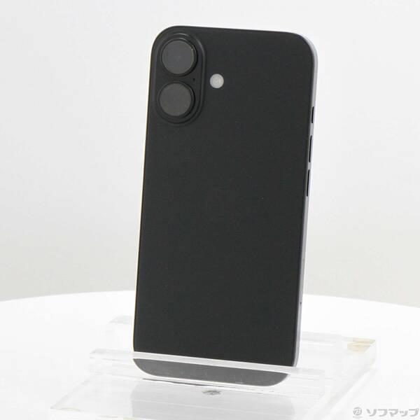 〔中古〕Apple(アップル) iPhone16 256GB ブラック MYDW3J／A SIMフリー〔305-ud〕 | 