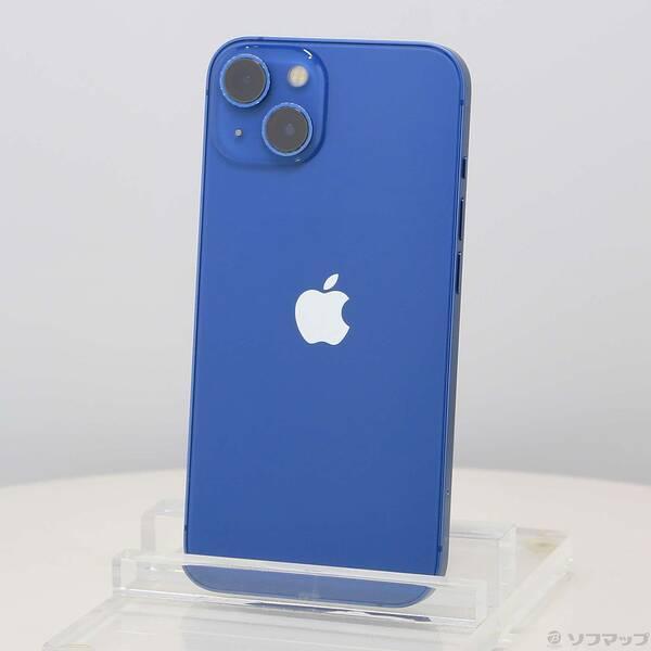 〔中古〕Apple(アップル) iPhone13 256GB ブルー MLNM3J／A SIMフリー〔198-ud〕 | 