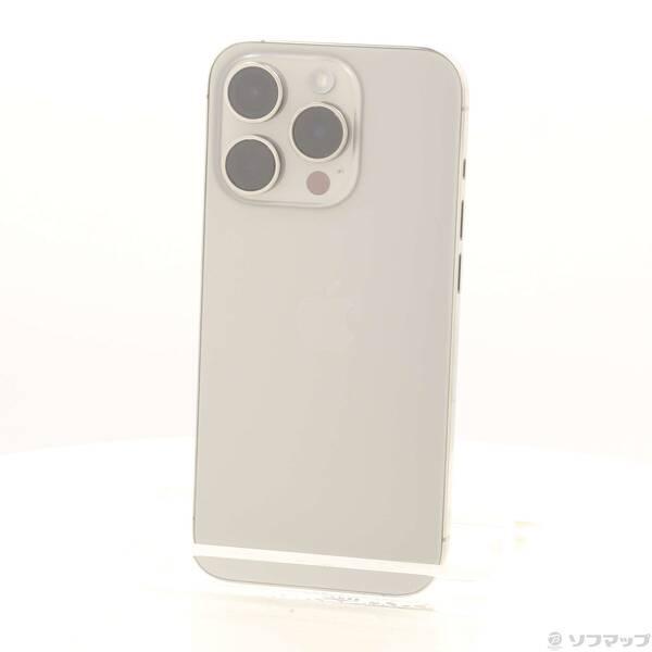 〔中古〕Apple(アップル) iPhone15 Pro 128GB ナチュラルチタニウム MTU93J／A SIMフリー〔262-ud〕 | 