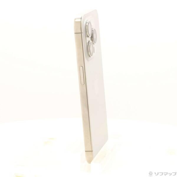 〔中古〕Apple(アップル) iPhone15 Pro 128GB ナチュラルチタニウム MTU93J／A SIMフリー〔262-ud〕 |  | 03
