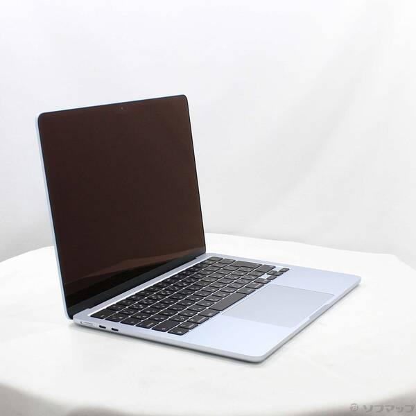 〔中古〕Apple(アップル) MacBook Air 13.6-inch Early-2026 MDHH4J／A Apple M5 10コアCPU_8コアGPU 16GB SSD512GB スカイブルー 〔26.3 Tahoe〕〔258-ud〕 |  | 03