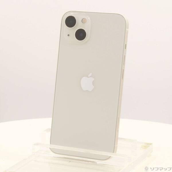 〔中古〕Apple(アップル) iPhone13 128GB スターライト MLND3J／A SIMフリー〔269-ud〕 | 