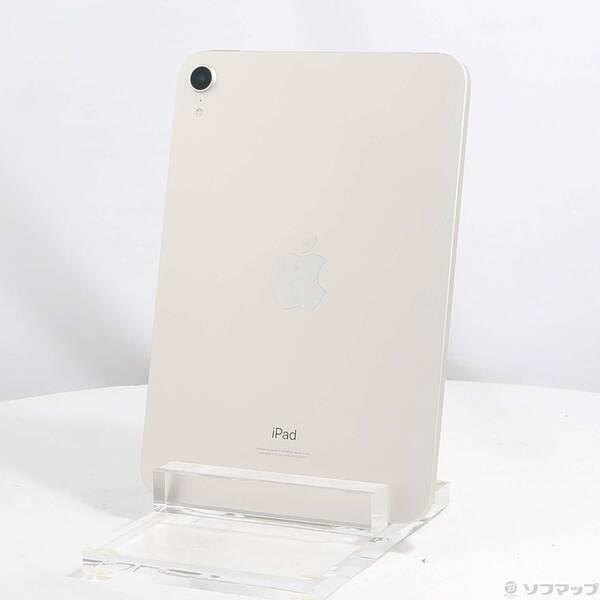 〔中古〕Apple(アップル) iPad mini 第6世代 64GB スターライト MK7P3J／A Wi-Fi〔305-ud〕 | 