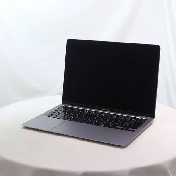 〔中古〕Apple(アップル) MacBook Air 13.3-inch Late-2020 MGN73J／A Apple M1 8コアCPU_8コアGPU 8GB SSD512GB スペースグレイ 〔26.3 Tahoe〕〔258-ud〕 | 