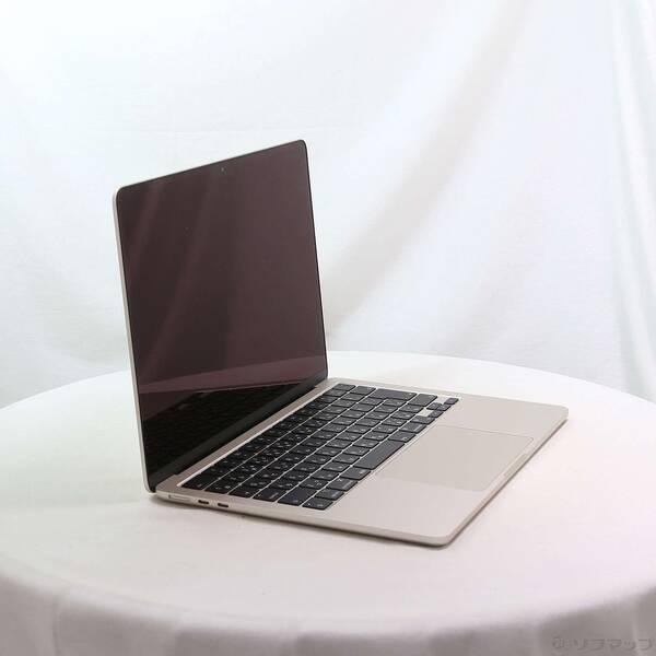 〔中古〕Apple(アップル) MacBook Air 13.6-inch Mid-2022 MLY13J／A Apple M2 8コアCPU_8コアGPU 8GB SSD256GB スターライト 〔26.3 Tahoe〕〔305-ud〕 |  | 03