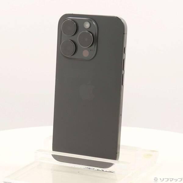 〔中古〕Apple(アップル) iPhone15 Pro 512GB ブラックチタニウム MTUH3J／A SIMフリー〔198-ud〕 | 