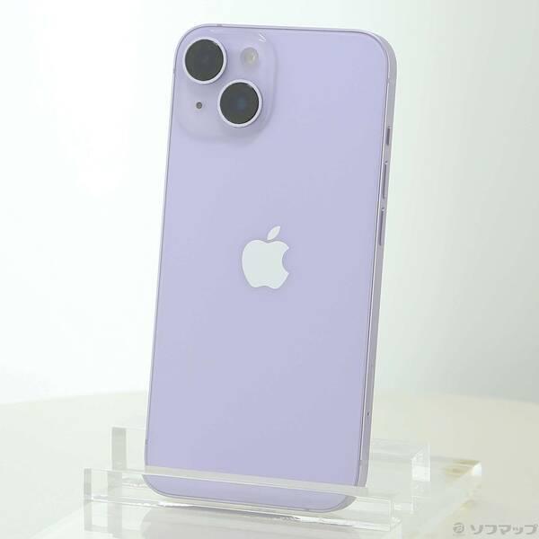 〔中古〕Apple(アップル) iPhone14 128GB パープル MPUY3J／A SIMフリー〔348-ud〕 | 