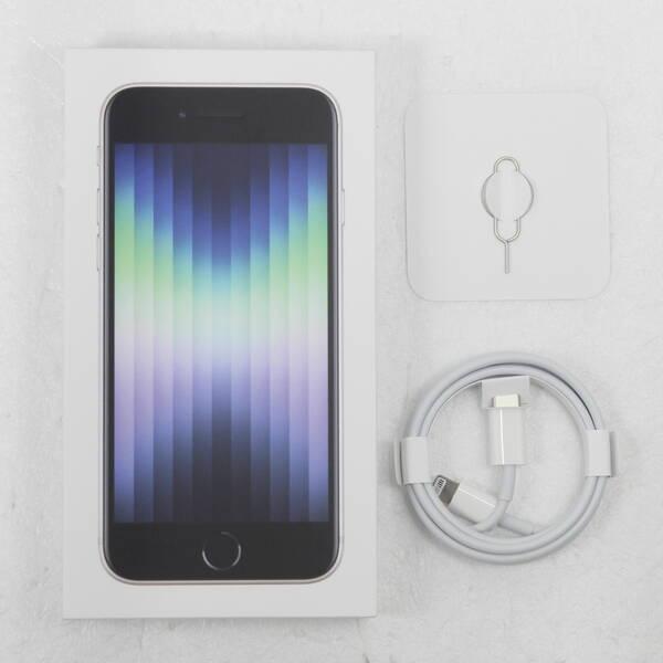 〔中古〕Apple(アップル) iPhone SE 第3世代 64GB スターライト MMYD3J／A SIMフリー〔348-ud〕 |  | 04