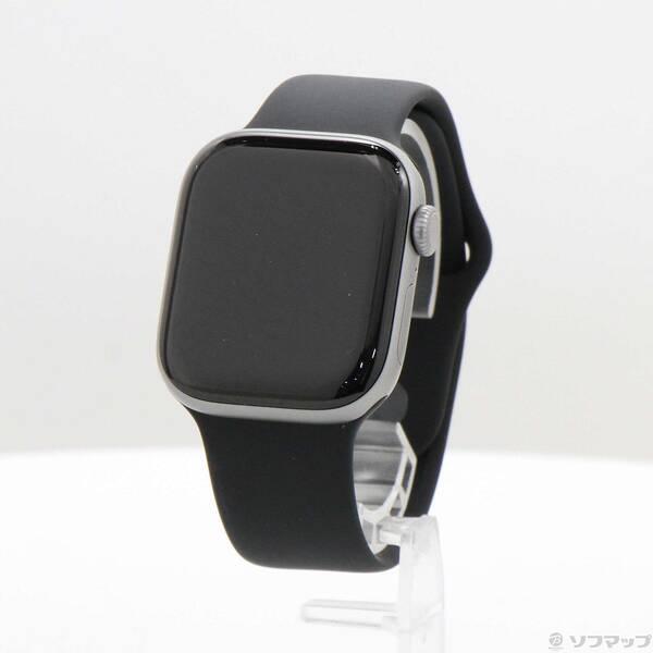 〔中古〕Apple(アップル) Apple Watch Series 11 GPS + Cellular 42mm スペースグレイアルミニウムケース ブラックスポーツバンド〔262-ud〕 | 