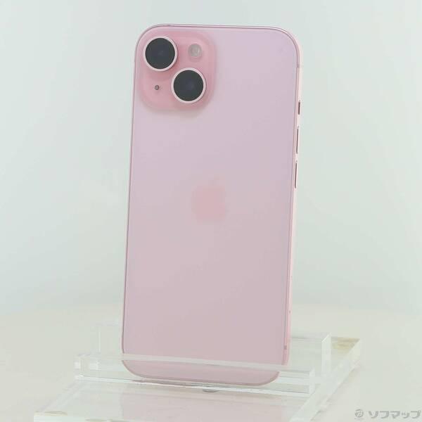 〔中古〕Apple(アップル) iPhone15 256GB ピンク MTMP3J／A SIMフリー〔371-ud〕 | 