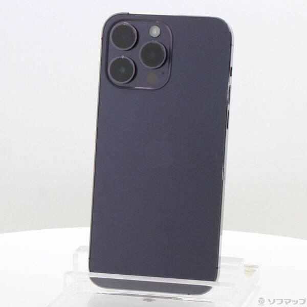 〔中古〕Apple(アップル) iPhone14 Pro Max 512GB ディープパープル MQ9J3J／A SIMフリー〔276-ud〕 | 