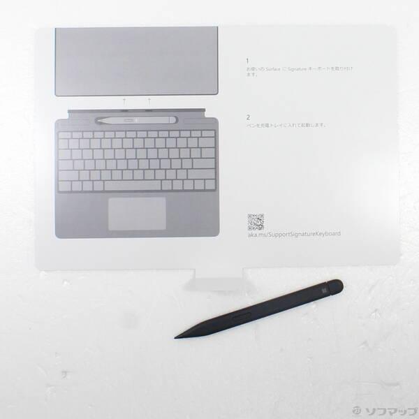 〔中古〕Microsoft(マイクロソフト) Surface Pro スリムペン2付き Signatureキーボード 8X6-00079 プラチナ〔262-ud〕 |  | 02