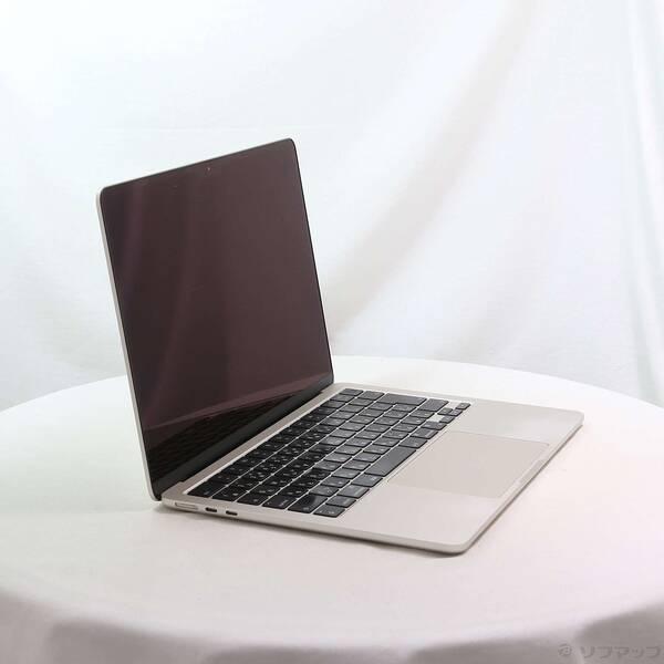 〔中古〕Apple(アップル) MacBook Air 13.6-inch Mid-2022 MLY23J／A Apple M2 8コアCPU_10コアGPU 8GB SSD512GB スターライト 〔26.3 Tahoe〕〔198-ud〕 |  | 03
