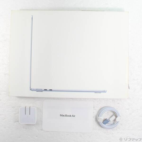 〔中古〕Apple(アップル) MacBook Air 13.6-inch Early-2025 MC6U4J／A Apple M4 10コアCPU_10コアGPU 16GB SSD512GB スカイブルー 〔26.3 Tahoe〕〔262-ud〕 |  | 04