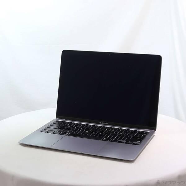 〔中古〕Apple(アップル) MacBook Air 13.3-inch Late-2020 MGN63J／A Apple M1 8コアCPU_7コアGPU 8GB SSD256GB スペースグレイ 〔26.3 Tahoe〕〔377-ud〕 | 
